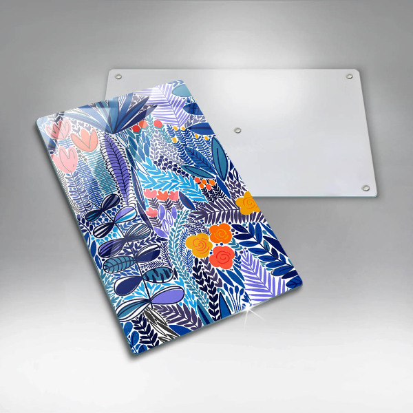 Glas Ceranfeldabdeckung Bemalte Wiese