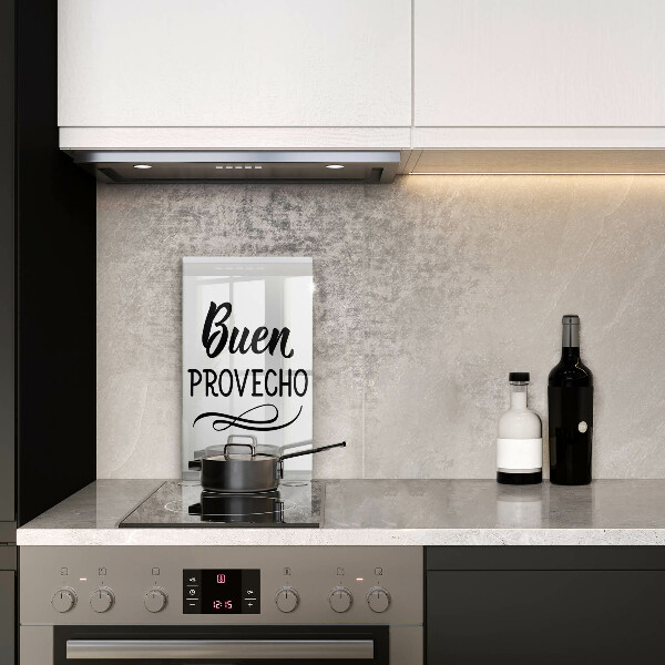 Glas Ceranfeldabdeckung Buen provecho