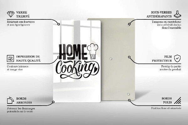 Glas Ceranfeldabdeckung Home cooking