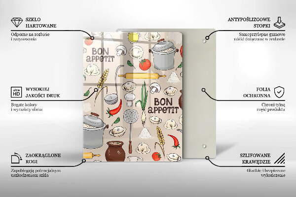 Glas Ceranfeldabdeckung Küchenillustration