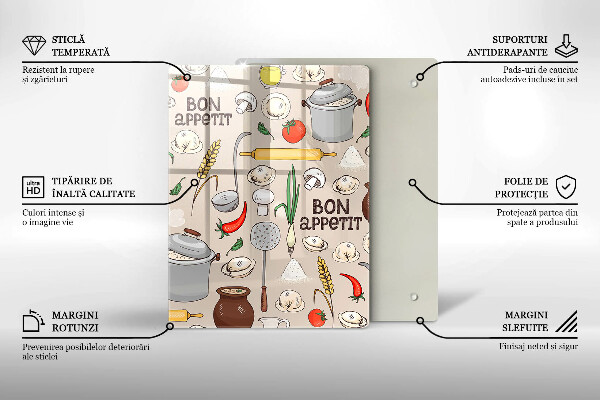 Glas Ceranfeldabdeckung Küchenillustration