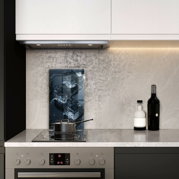 Glas Ceranfeldabdeckung Kalte Eiswürfel