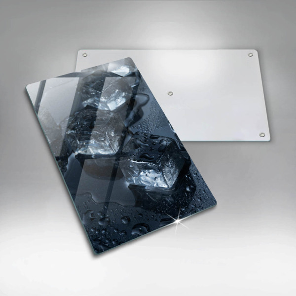 Glas Ceranfeldabdeckung Kalte Eiswürfel