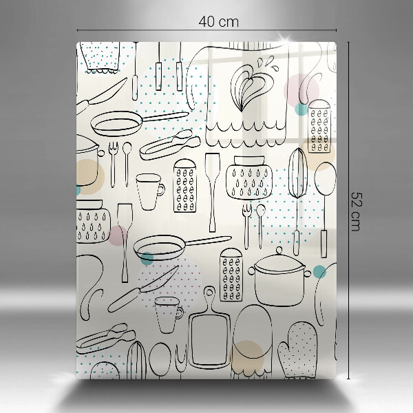 Glas Ceranfeldabdeckung Küchenzubehör