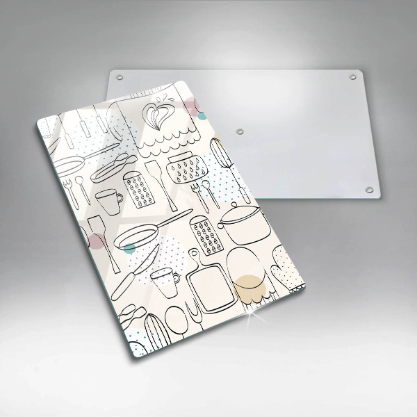 Glas Ceranfeldabdeckung Küchenzubehör