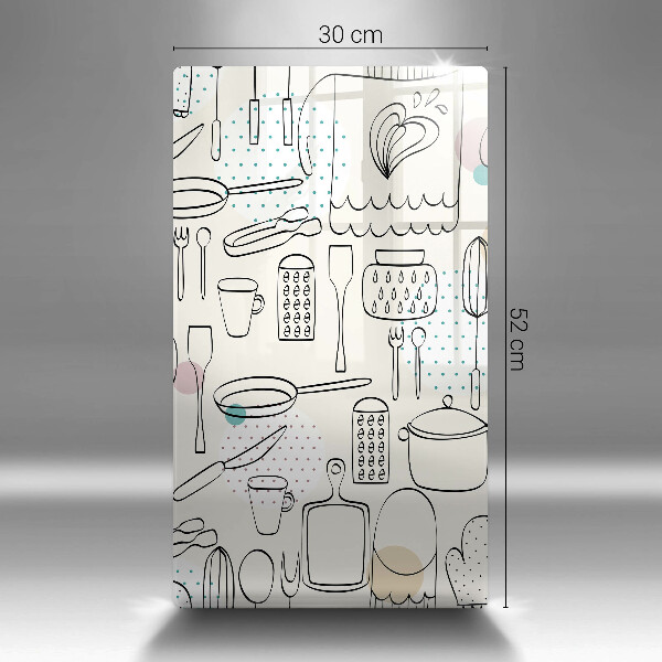 Glas Ceranfeldabdeckung Küchenzubehör