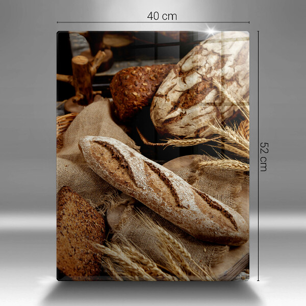 Glas Ceranfeldabdeckung Brotbrote