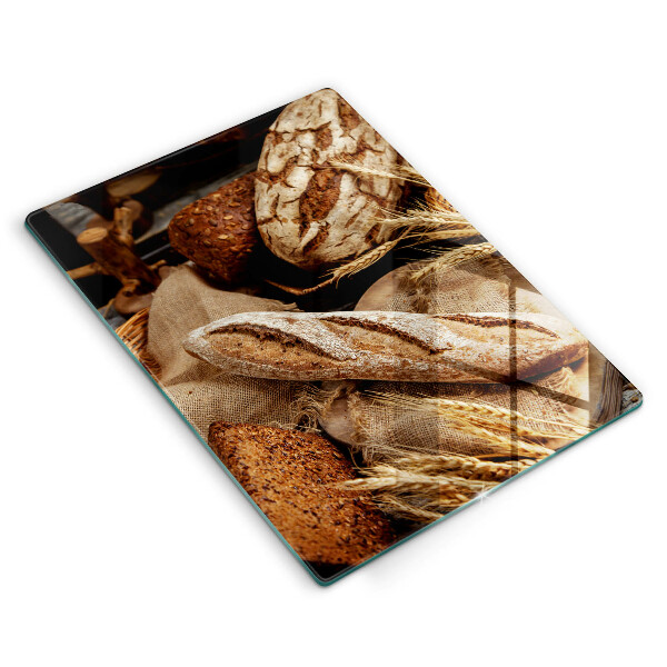 Glas Ceranfeldabdeckung Brotbrote