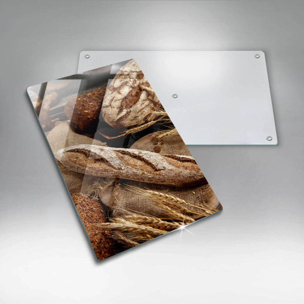 Glas Ceranfeldabdeckung Brotbrote