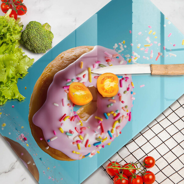 Glas Ceranfeldabdeckung Donut-Donut