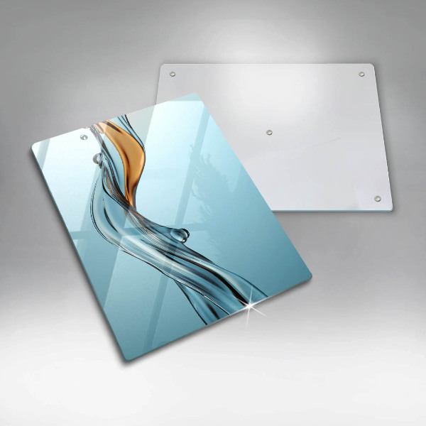 Glas Ceranfeldabdeckung Wasserstrahl