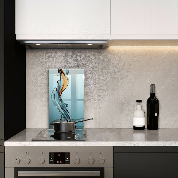 Glas Ceranfeldabdeckung Wasserstrahl