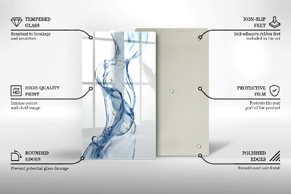 Glas Ceranfeldabdeckung Sauberes Wasser