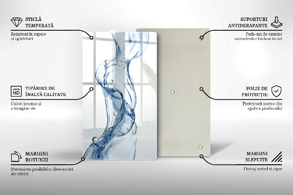 Glas Ceranfeldabdeckung Sauberes Wasser