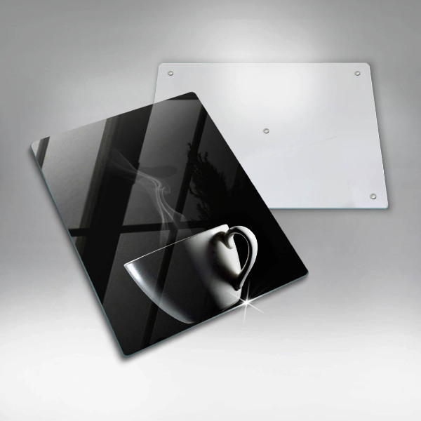 Glas Ceranfeldabdeckung Eine Tasse Tee