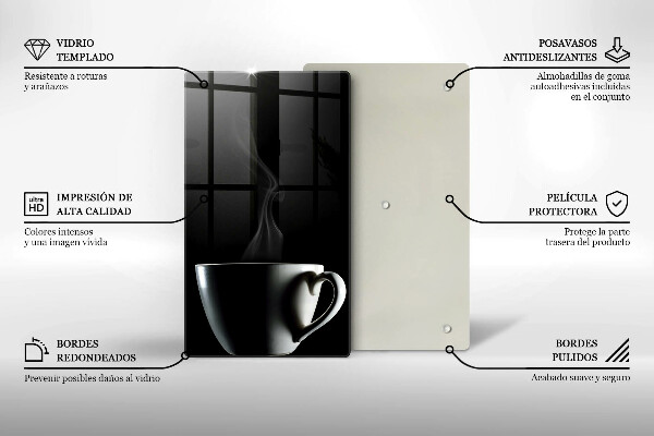 Glas Ceranfeldabdeckung Eine Tasse Tee