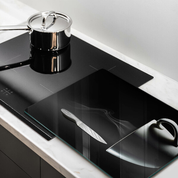 Glas Ceranfeldabdeckung Eine Tasse Tee