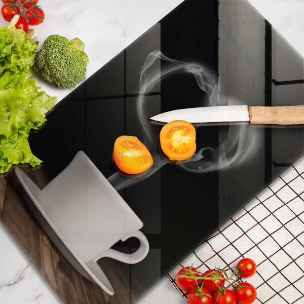 Glas Ceranfeldabdeckung Kaffeetasse-Herz