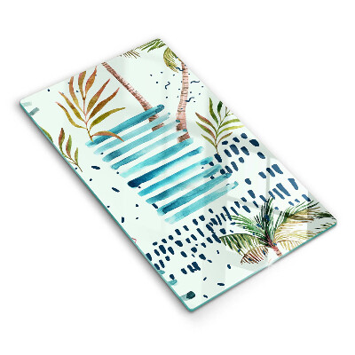 Glas Ceranfeldabdeckung Feiertagsillustrationen