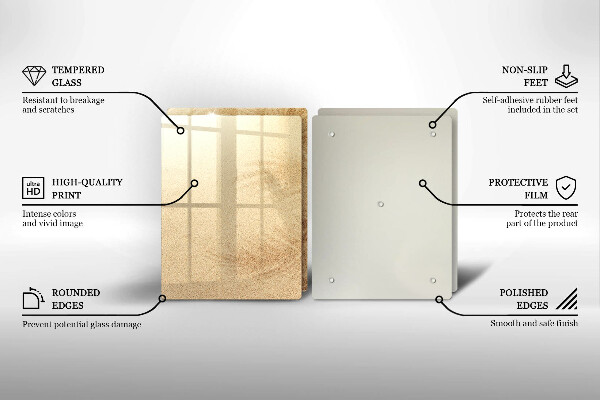 Glas Ceranfeldabdeckung Strandsandurlaub