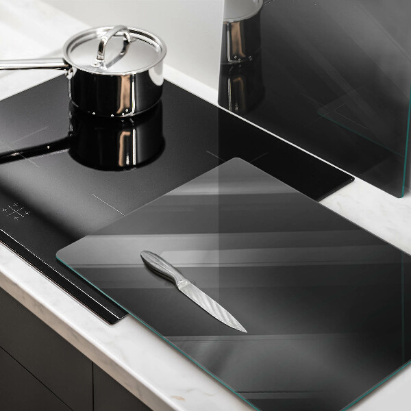 Glas Ceranfeldabdeckung Graue Farbe