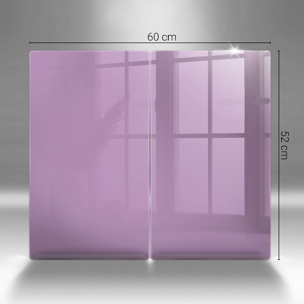 Glas Ceranfeldabdeckung Violette Farbe