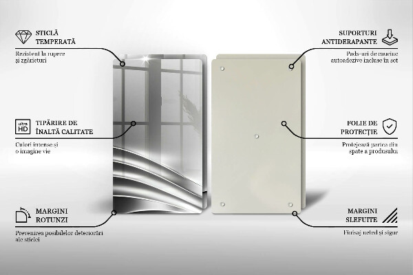 Glas Ceranfeldabdeckung Metallstruktur