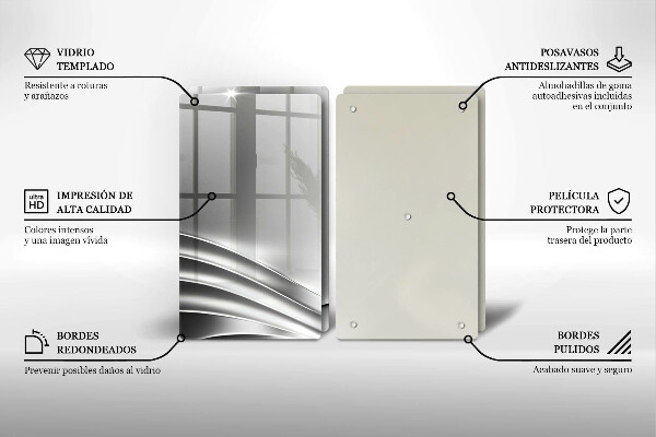 Glas Ceranfeldabdeckung Metallstruktur