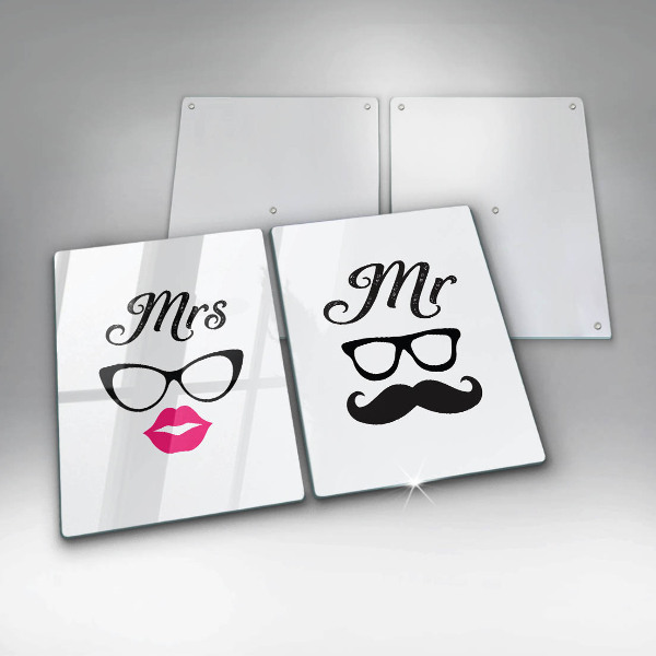 Glas Ceranfeldabdeckung Mrs Mr