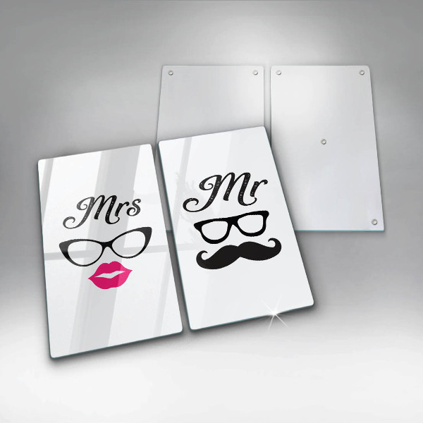 Glas Ceranfeldabdeckung Mrs Mr