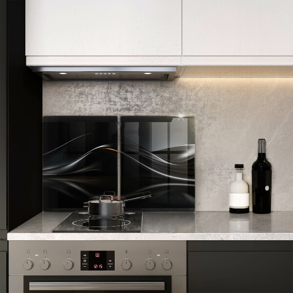 Glas Ceranfeldabdeckung Abstraktes 3D-Design