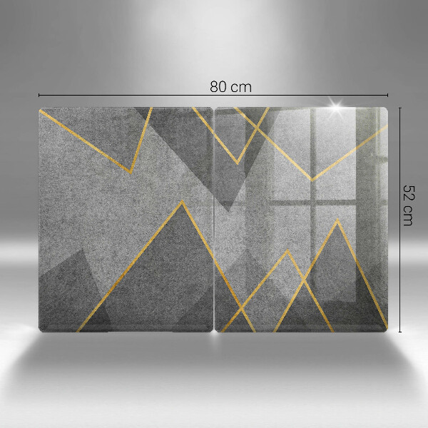 Glas Ceranfeldabdeckung Scharfe Formen