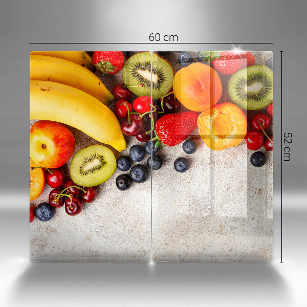 Glas Ceranfeldabdeckung Feiertagsfrüchte