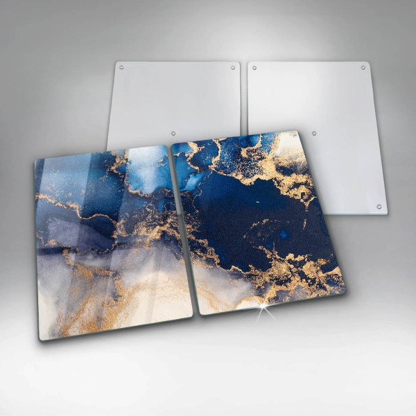 Glas Ceranfeldabdeckung Marmorabstraktion