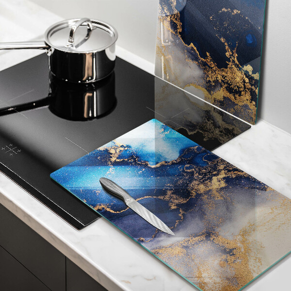 Glas Ceranfeldabdeckung Marmorabstraktion