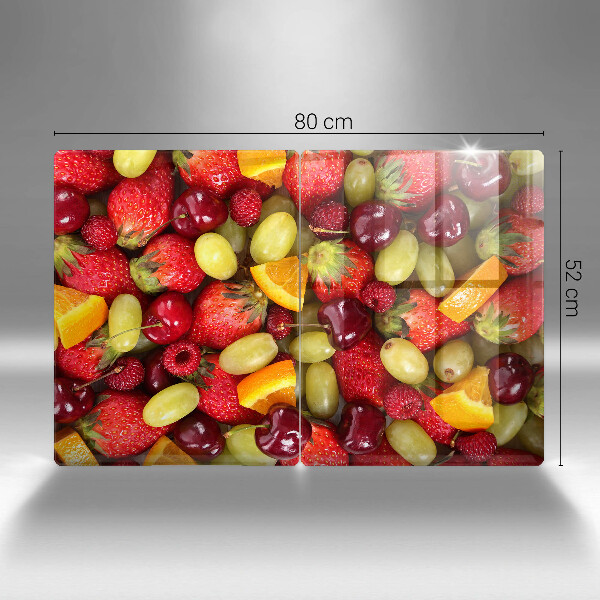 Glas Ceranfeldabdeckung Sommerfrüchte