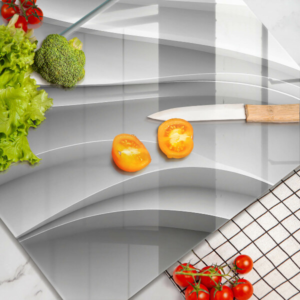 Glas Ceranfeldabdeckung Geometrische Linien