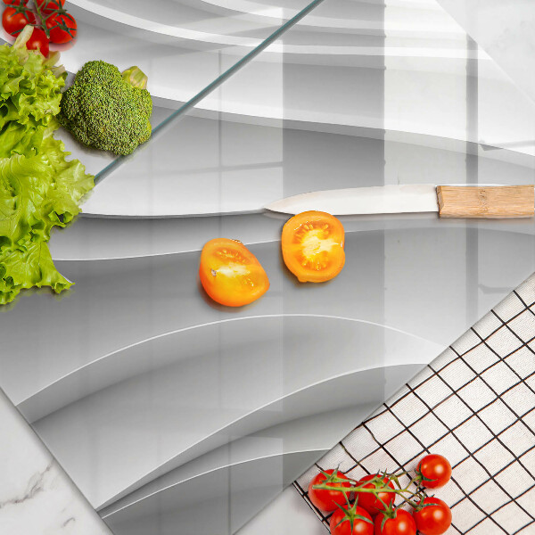 Glas Ceranfeldabdeckung Geometrische Linien