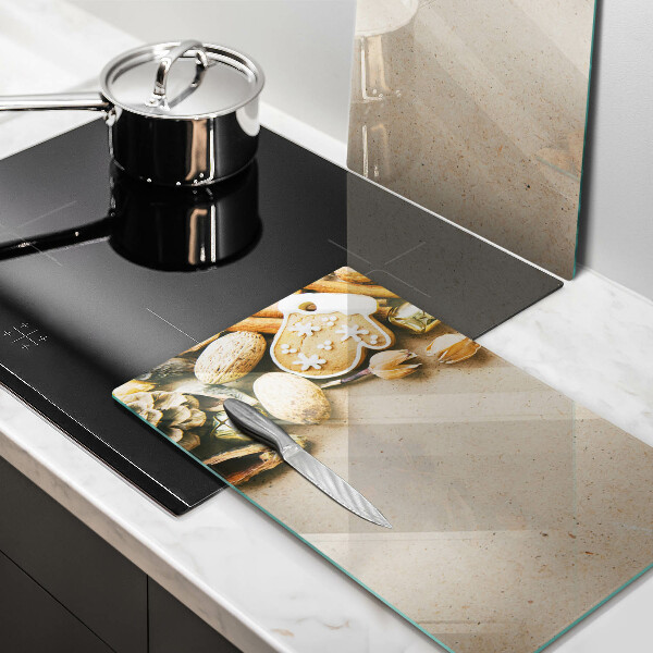 Glas Ceranfeldabdeckung Weihnachtsdekorationen