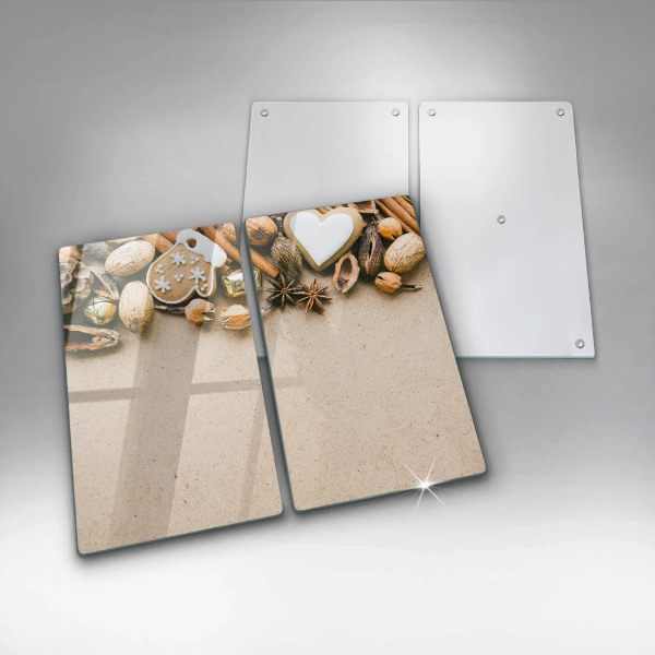 Glas Ceranfeldabdeckung Weihnachtsdekorationen