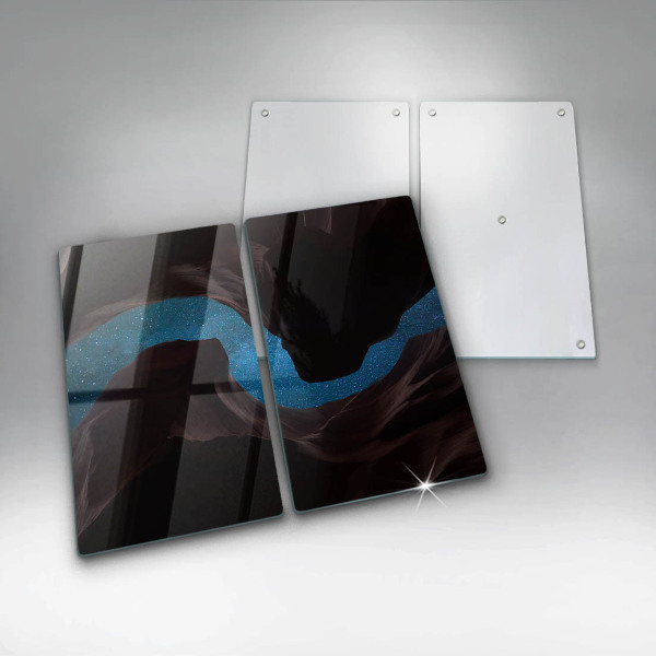 Glas Ceranfeldabdeckung Sternenklarer Himmel