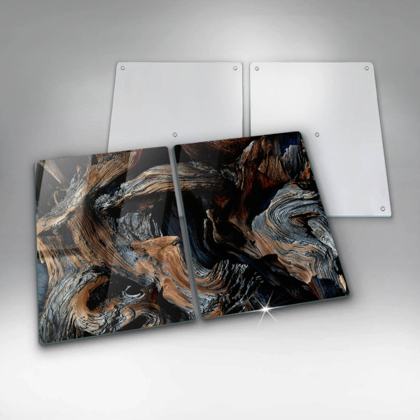 Glas Ceranfeldabdeckung Abstraktes Muster