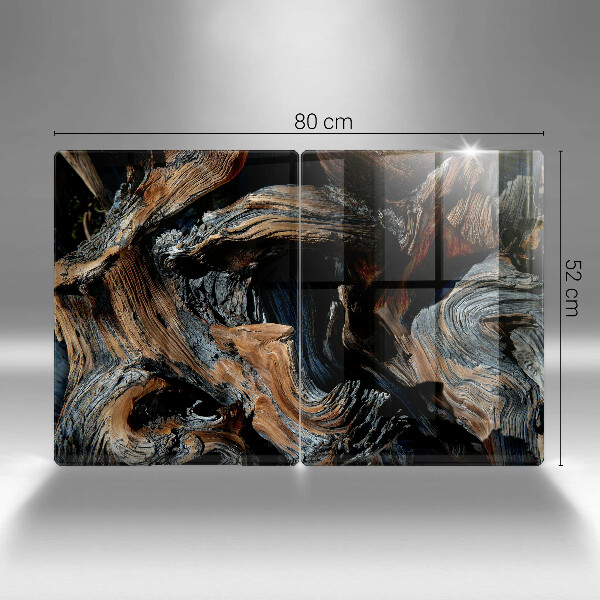 Glas Ceranfeldabdeckung Abstraktes Muster