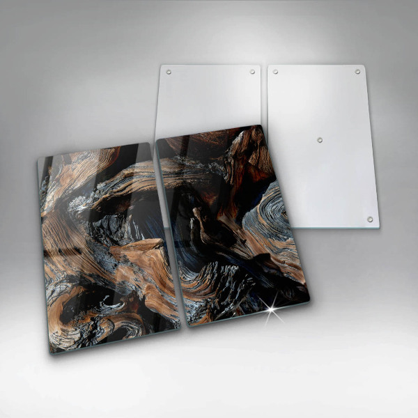 Glas Ceranfeldabdeckung Abstraktes Muster