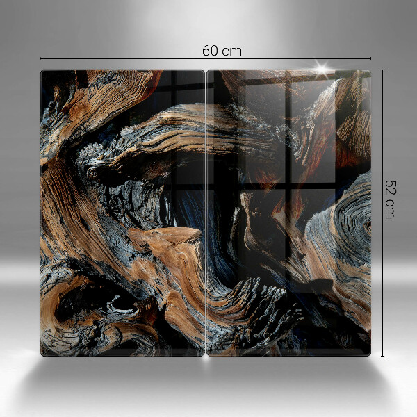 Glas Ceranfeldabdeckung Abstraktes Muster
