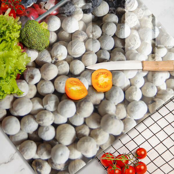 Glas Ceranfeldabdeckung Schwarzer Pfeffer