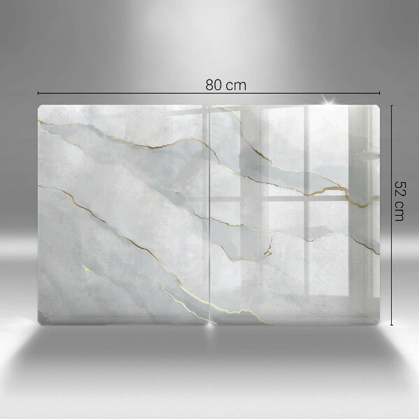 Glas Ceranfeldabdeckung Steinstruktur