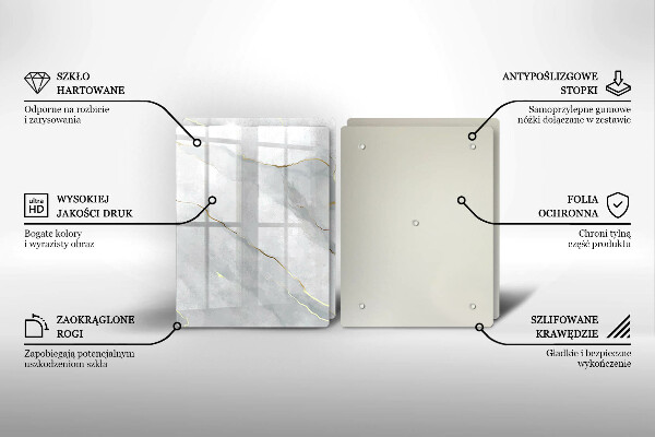Glas Ceranfeldabdeckung Steinstruktur
