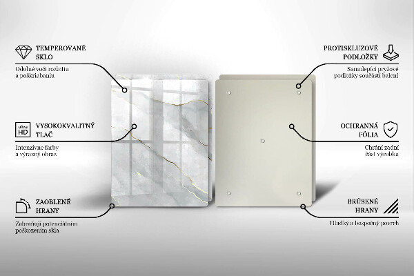 Glas Ceranfeldabdeckung Steinstruktur