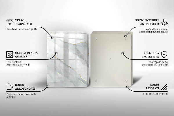 Glas Ceranfeldabdeckung Steinstruktur